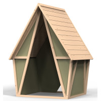 Дитячий ігровий будиночок EXIT Yuki 100, з кипарису